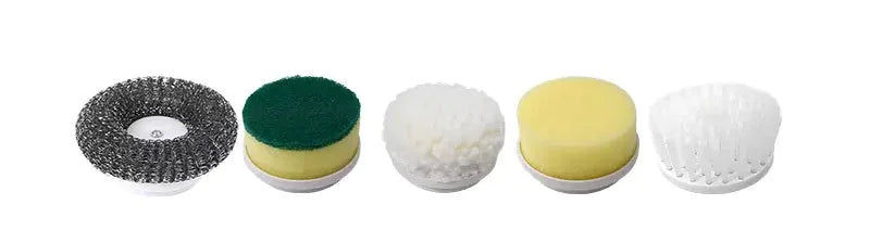 Handheld Electric Cleaning Brush 5-in-1 Multifunctional Power Scrubber for Tub, Sink, and Window Cleaning