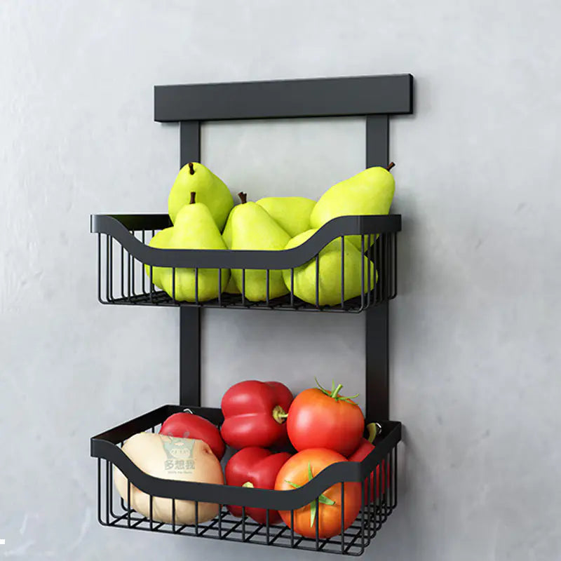 Premium Punch-Free Stainless Steel Kitchen Storage Rack
