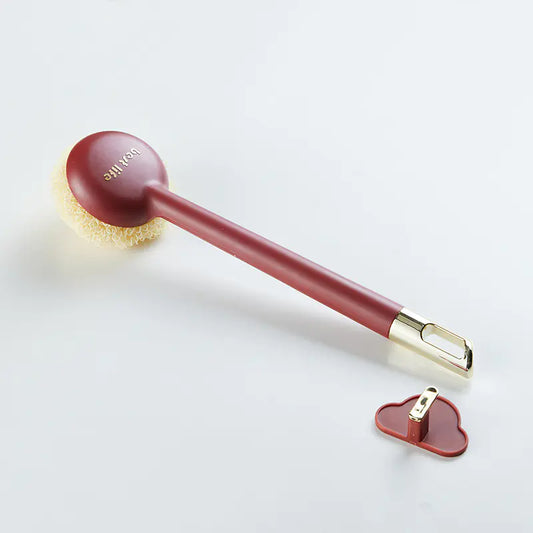 Long Handle Pot Brush for Kitchen Cleaning and Dishwashing