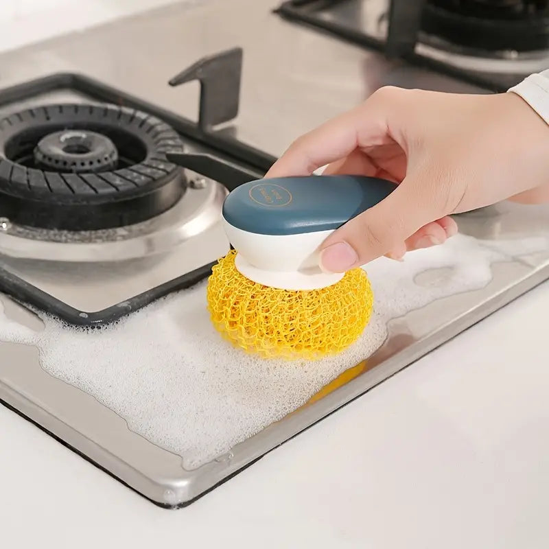 Kitchen Pot and Bowl Cleaning Brush (1pc)