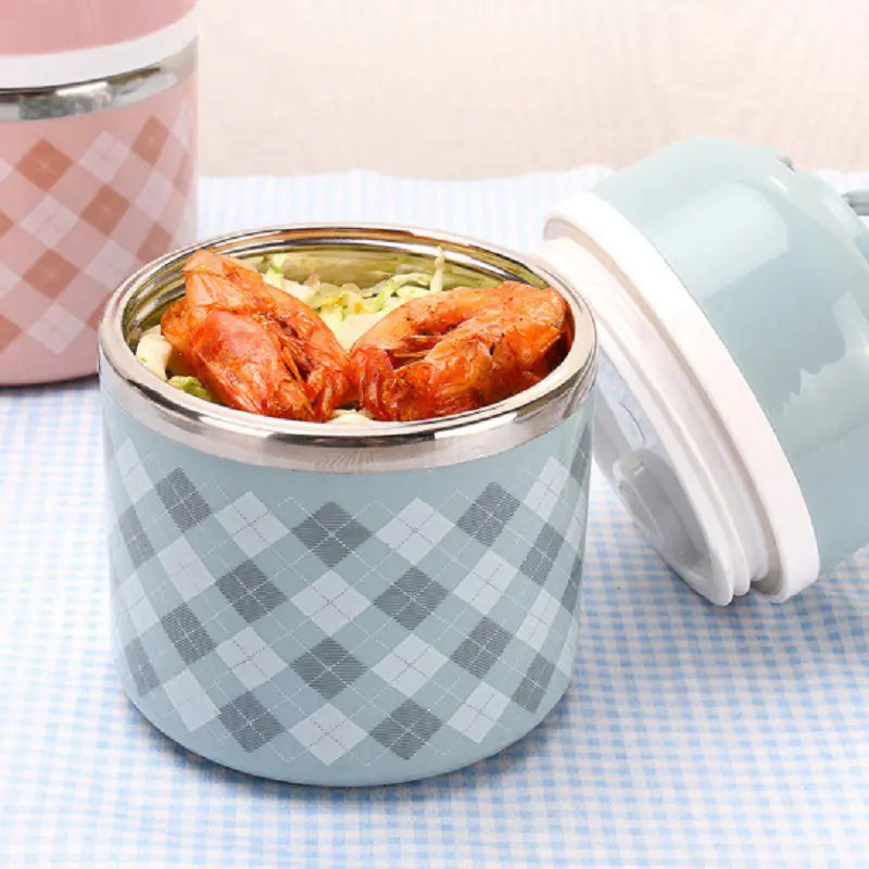 Beseus 304 Stainless Steel Insulated Lunch Box 630ML