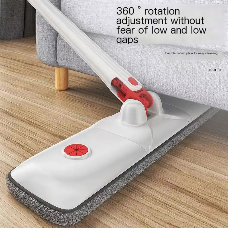 Ultra-Lightweight Floor Spray Mop with Refillable Water Tank | 360° Rotating Quick-Dry Mist Cleaner | Dual-Action Wet & Dry Microfiber Scrubber for Laminate, Tile & Hardwood | Includes 3 Extra Washable Pads