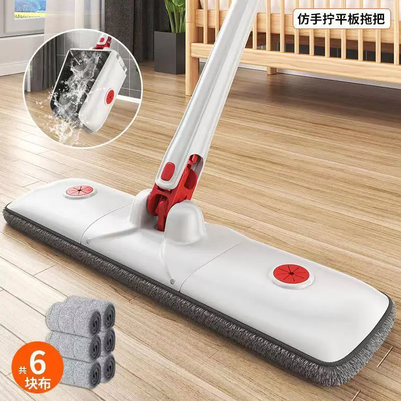 Ultra-Lightweight Floor Spray Mop with Refillable Water Tank | 360° Rotating Quick-Dry Mist Cleaner | Dual-Action Wet & Dry Microfiber Scrubber for Laminate, Tile & Hardwood | Includes 3 Extra Washable Pads