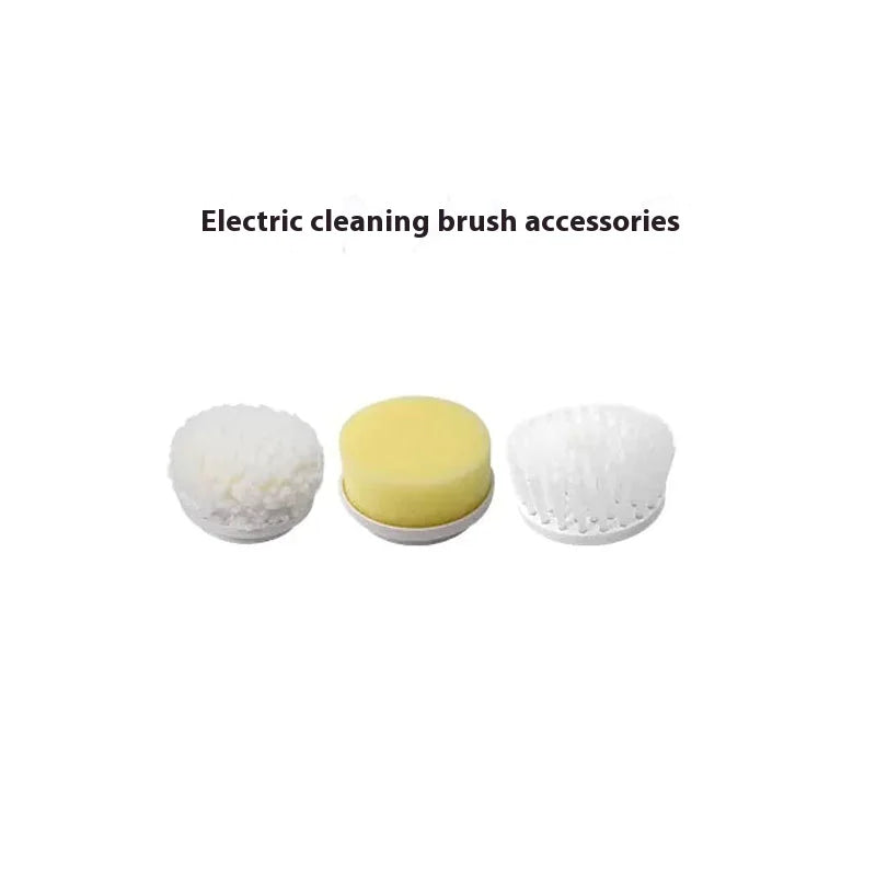 Handheld Electric Cleaning Brush 5-in-1 Multifunctional Power Scrubber for Tub, Sink, and Window Cleaning