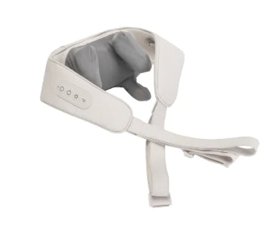 Cordless Neck and Shoulder Massager with Heat: Shiatsu 6D Deep Tissue Kneading Back Massager for Pain Relief - Portable, Rechargeable & FSA/HSA Eligible