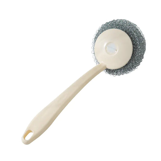 Stainless Steel Cleaning Brush and Pot Scrubber