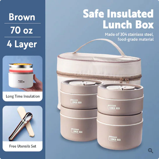 Portable Electric Heated Lunch Box &