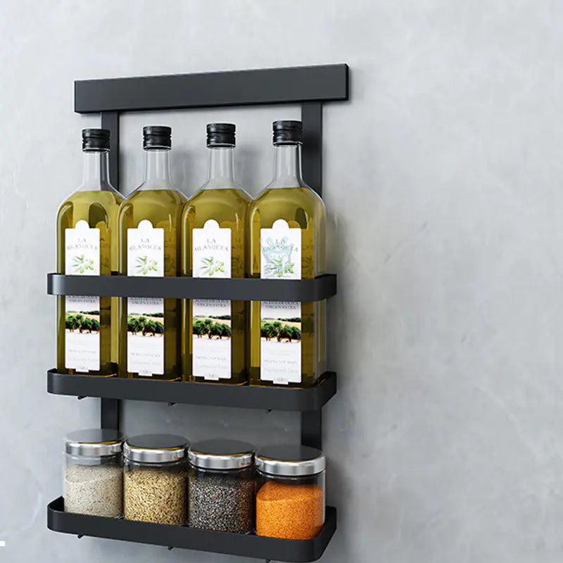 Premium Punch-Free Stainless Steel Kitchen Storage Rack