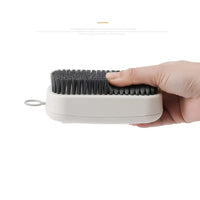 Multifunctional 2-in-1 Soft Bristle Cleaning Brush - Dual-Use Handheld Scrubber for Laundry, Shoes & Household Surfaces - Ergonomic Non-Slip Grip for Gentle Deep Cleaning