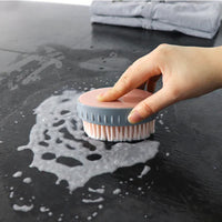 Multifunctional Soft Bristle Laundry & Shoe Brush - 2-in-1 Ergonomic Deep Cleaning Scrubber for Clothes, Suede & Sneakers - Non-Slip Grip Fabric Care Tool