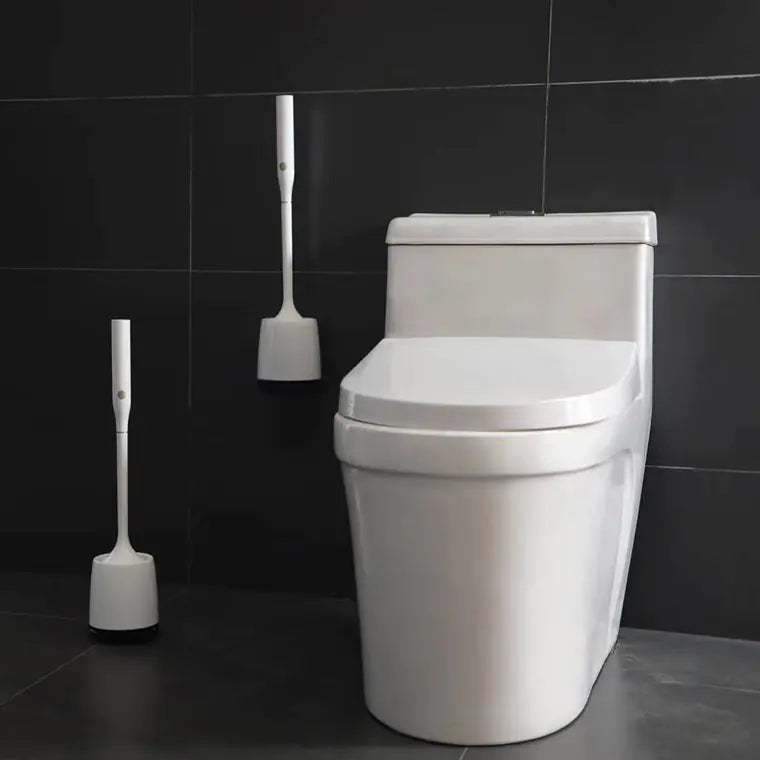 Smart Electric Toilet Scrubber with UV-C Light & Silicone Brush