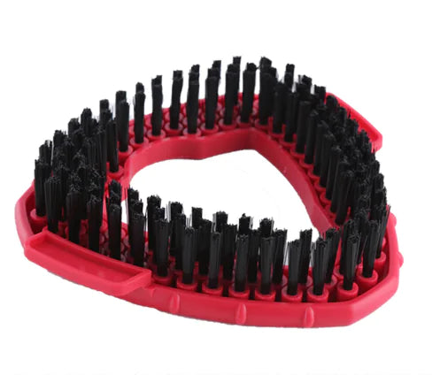 360° Rotating Triangle Mop Scrub Brush Head Replacement | Hard Bristle Corner Cleaner Compatible with Spin Mop Systems | Heavy Duty Deep Cleaning Tool for Bathroom, Tile & Floor