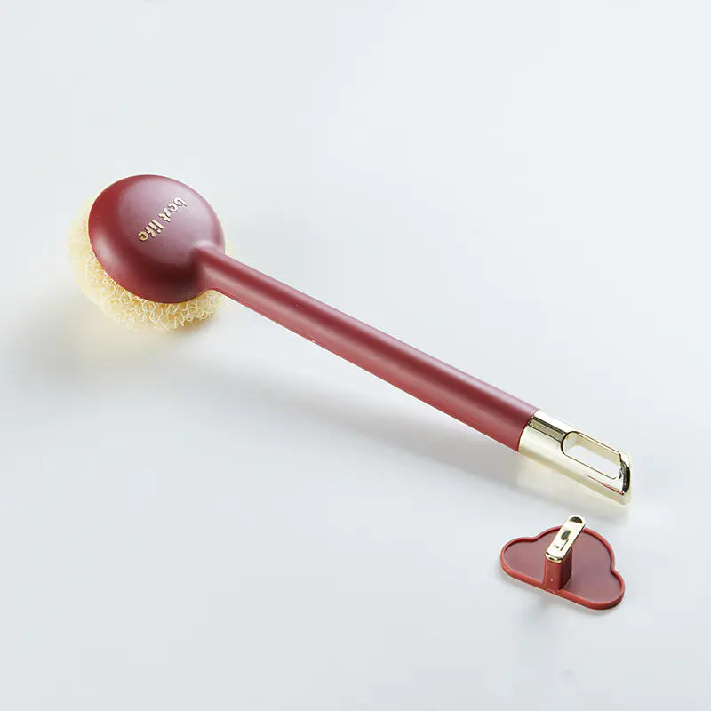 Long Handle Pot Brush for Kitchen Cleaning and Dishwashing