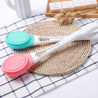 Electric Back Scrubber for Shower - Long Handle Rechargeable Bath Brush for All Skin