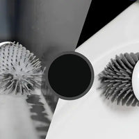 Smart Electric Toilet Scrubber with UV-C Light & Silicone Brush