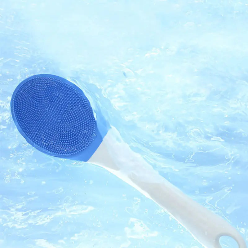 Electric Back Scrubber for Shower - Long Handle Rechargeable Bath Brush for All Skin