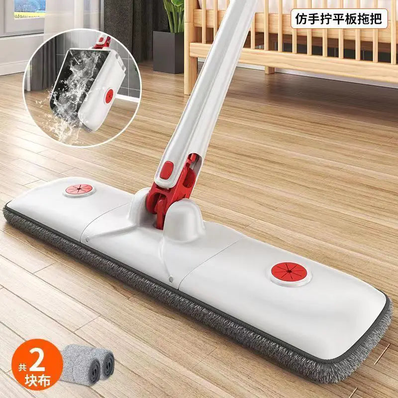 Ultra-Lightweight Floor Spray Mop with Refillable Water Tank | 360° Rotating Quick-Dry Mist Cleaner | Dual-Action Wet & Dry Microfiber Scrubber for Laminate, Tile & Hardwood | Includes 3 Extra Washable Pads