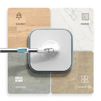 2026 Next-Gen Spin Mop System with Turbo Squeeze Bucket | Space-Saving Vertical Wringing Technology | 360° Easy-Reach Microfiber Floor Cleaner | All-in-One Professional Cleaning Kit for Modern Homes