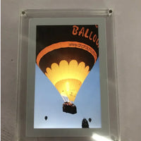 Acrylic Digital Photo Frame with Video Playback & 1GB Storage – Battery & USB-C Compatible