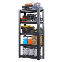 Heavy Duty 72-inch 5-Tier Adjustable Metal Garage Shelving Unit