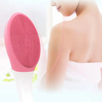 Electric Back Scrubber for Shower - Long Handle Rechargeable Bath Brush for All Skin