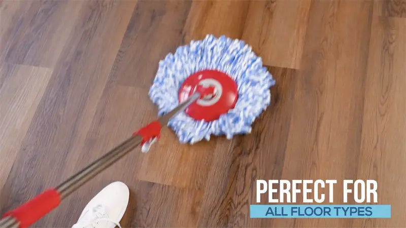Premium Universal Microfiber Spin Mop Refill Heads | 360° Rotating Round Replacement Base | Super Absorbent & Scratch-Free Cleaning Pads for All Hard Floors | Machine Washable Mop Covers (Pack Options
