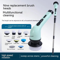 Dual-Purpose Handheld Scrub Brush & Crevice Tool - Ergonomic 2-in-1 Power Cleaning Gadget for Kitchen, Bathroom & Deep Grout - Durable & Eco-Friendly Design