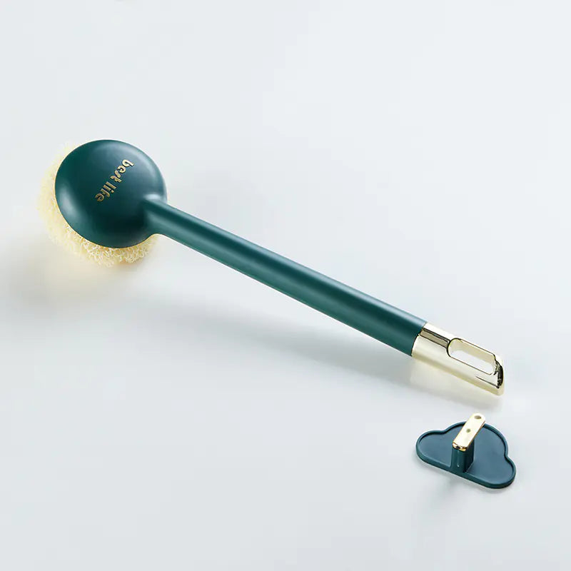 Long Handle Pot Brush for Kitchen Cleaning and Dishwashing
