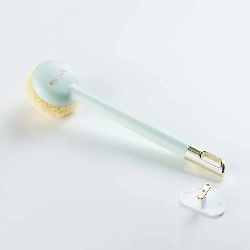 Long Handle Pot Brush for Kitchen Cleaning and Dishwashing