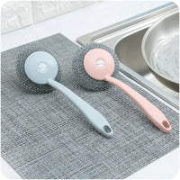 Stainless Steel Cleaning Brush and Pot Scrubber
