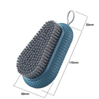 "Premium Soft Bristle Laundry & Shoe Cleaning Brush - Multi-Functional Plastic Scrub Tool for Sneakers, Delicates & Apparel - Ergonomic Non-Slip Grip for Deep Cleaning