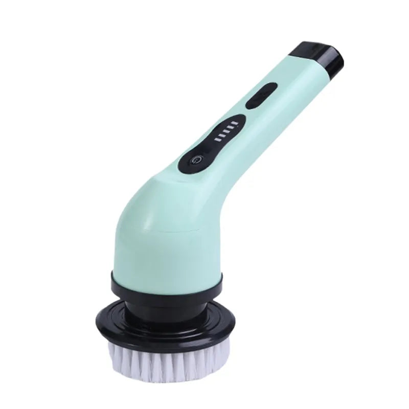 Dual-Purpose Handheld Scrub Brush & Crevice Tool - Ergonomic 2-in-1 Power Cleaning Gadget for Kitchen, Bathroom & Deep Grout - Durable & Eco-Friendly Design