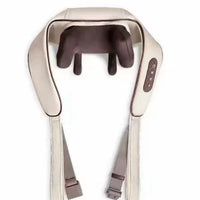 Cordless Neck and Shoulder Massager with Heat: Shiatsu 6D Deep Tissue Kneading Back Massager for Pain Relief - Portable, Rechargeable & FSA/HSA Eligible