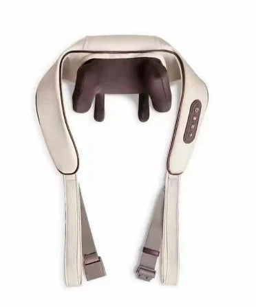 Cordless Neck and Shoulder Massager with Heat: Shiatsu 6D Deep Tissue Kneading Back Massager for Pain Relief - Portable, Rechargeable & FSA/HSA Eligible