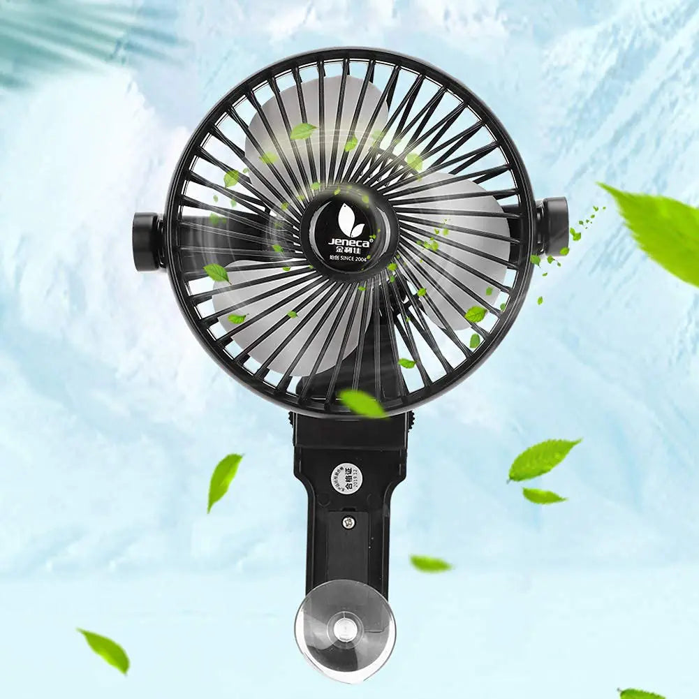 JENECA Aquarium Cooling Fan – Powerful Silent Fish Tank Cooler for Freshwater & Marine Aquariums, Summer Heat Control (1 Unit)